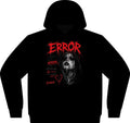 “Error Hazard” Black Hoodie
