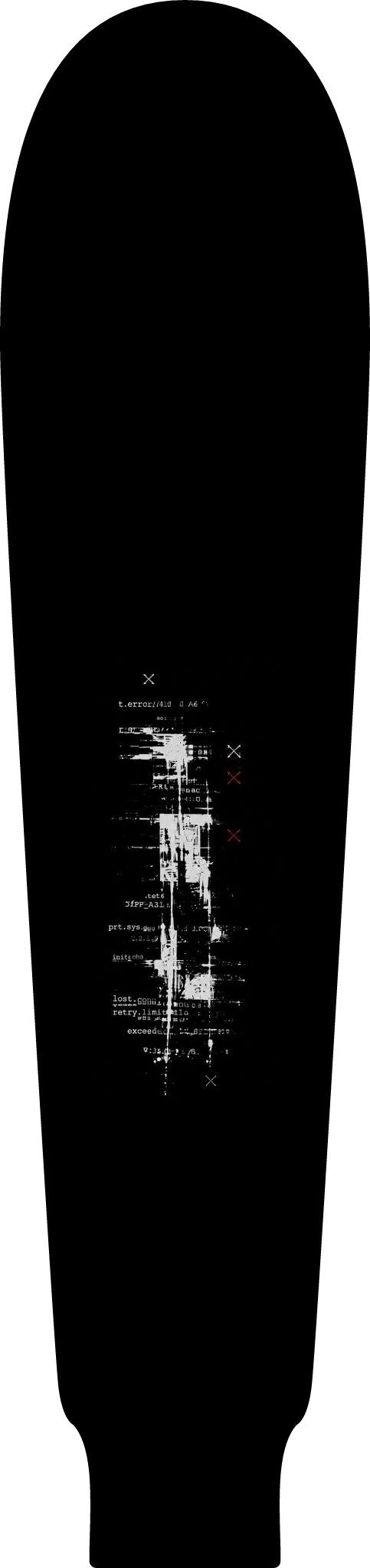 “Error Hazard” Black Hoodie