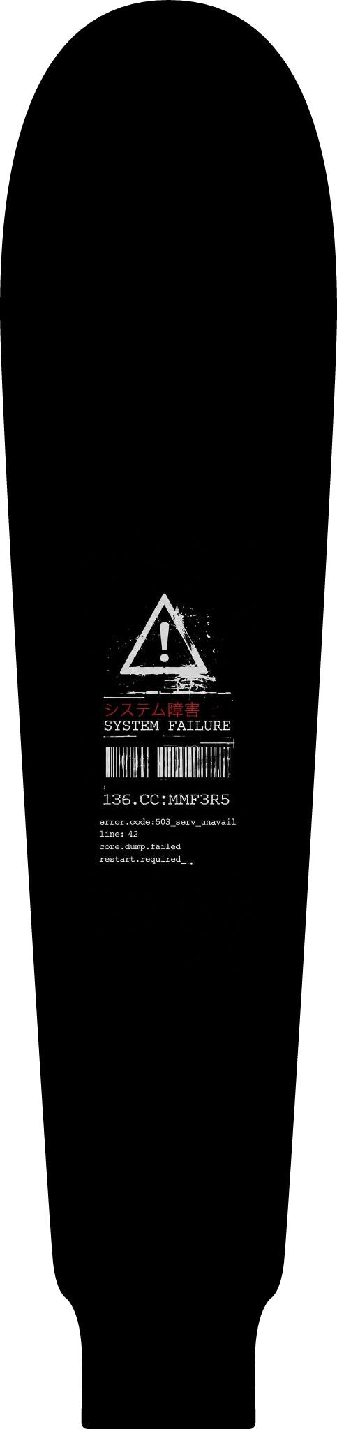 “Error Hazard” Black Hoodie
