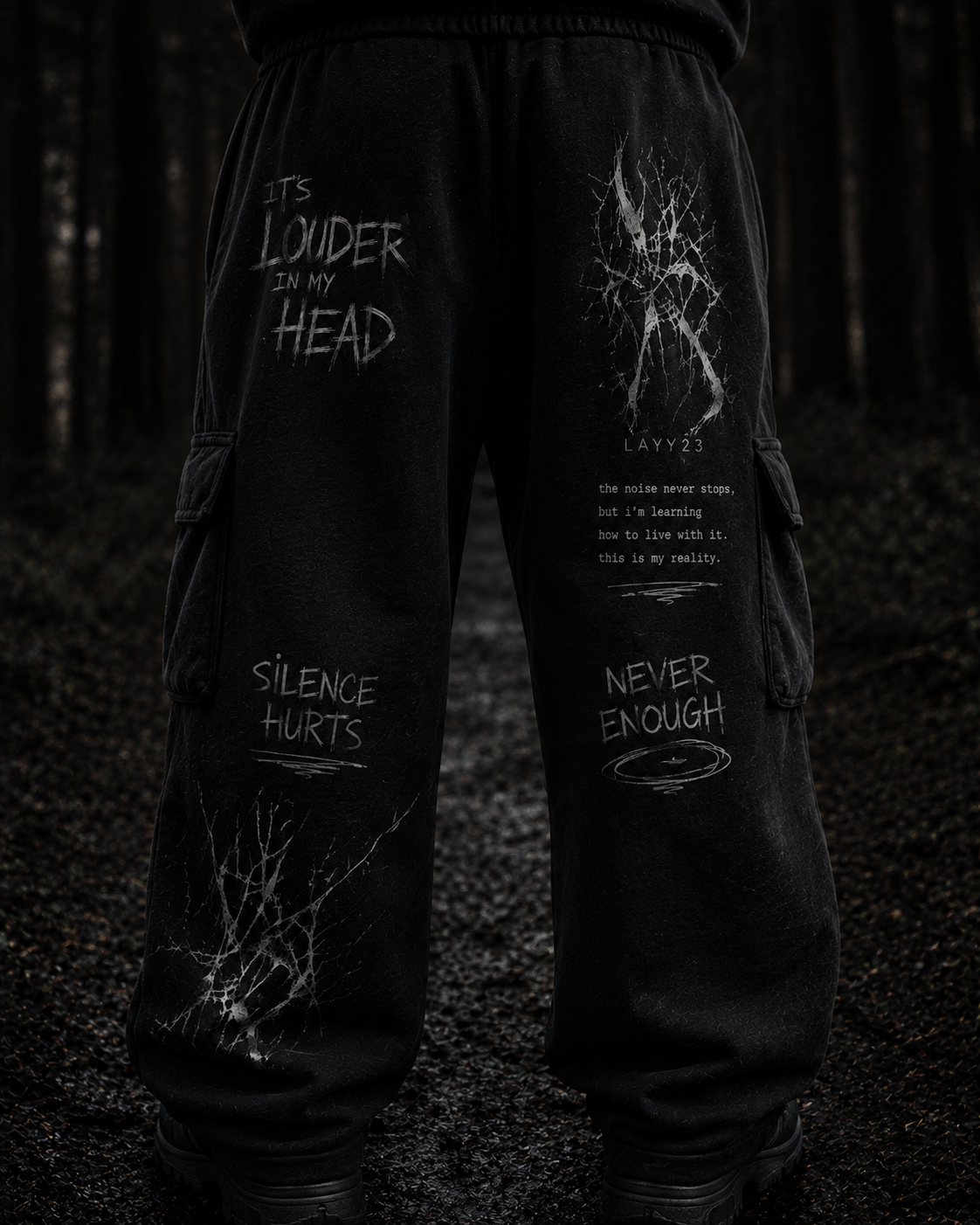 “Silence Hurt” Sweatpants