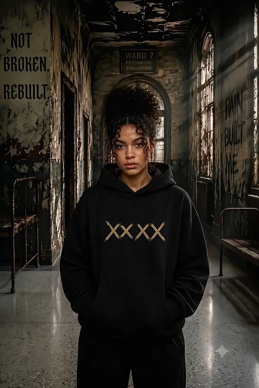 “Every Scar Left Something” Black Hoodie