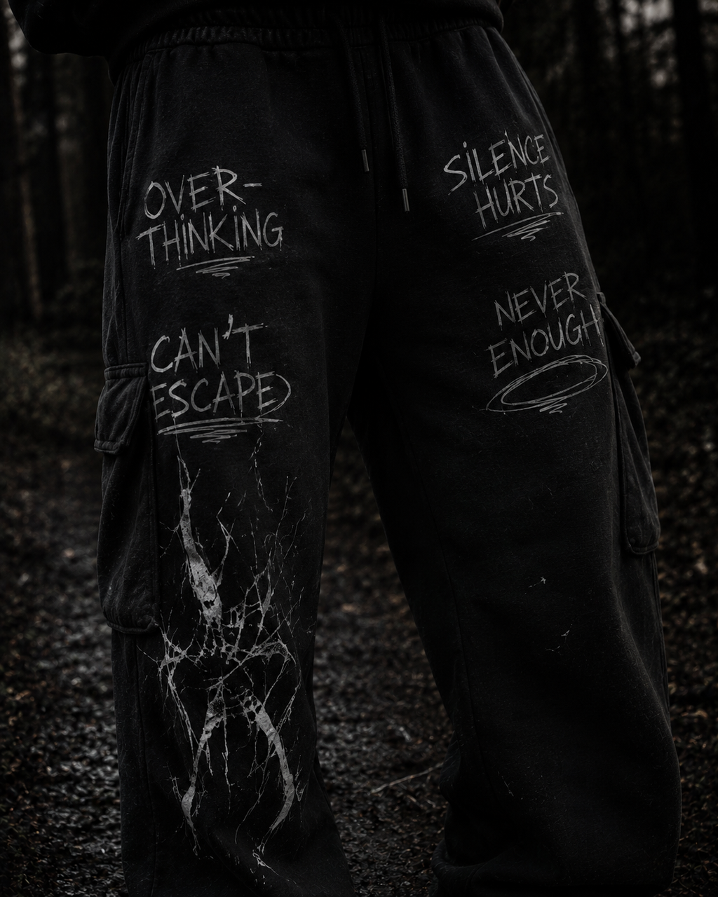 “Silence Hurt” Sweatpants