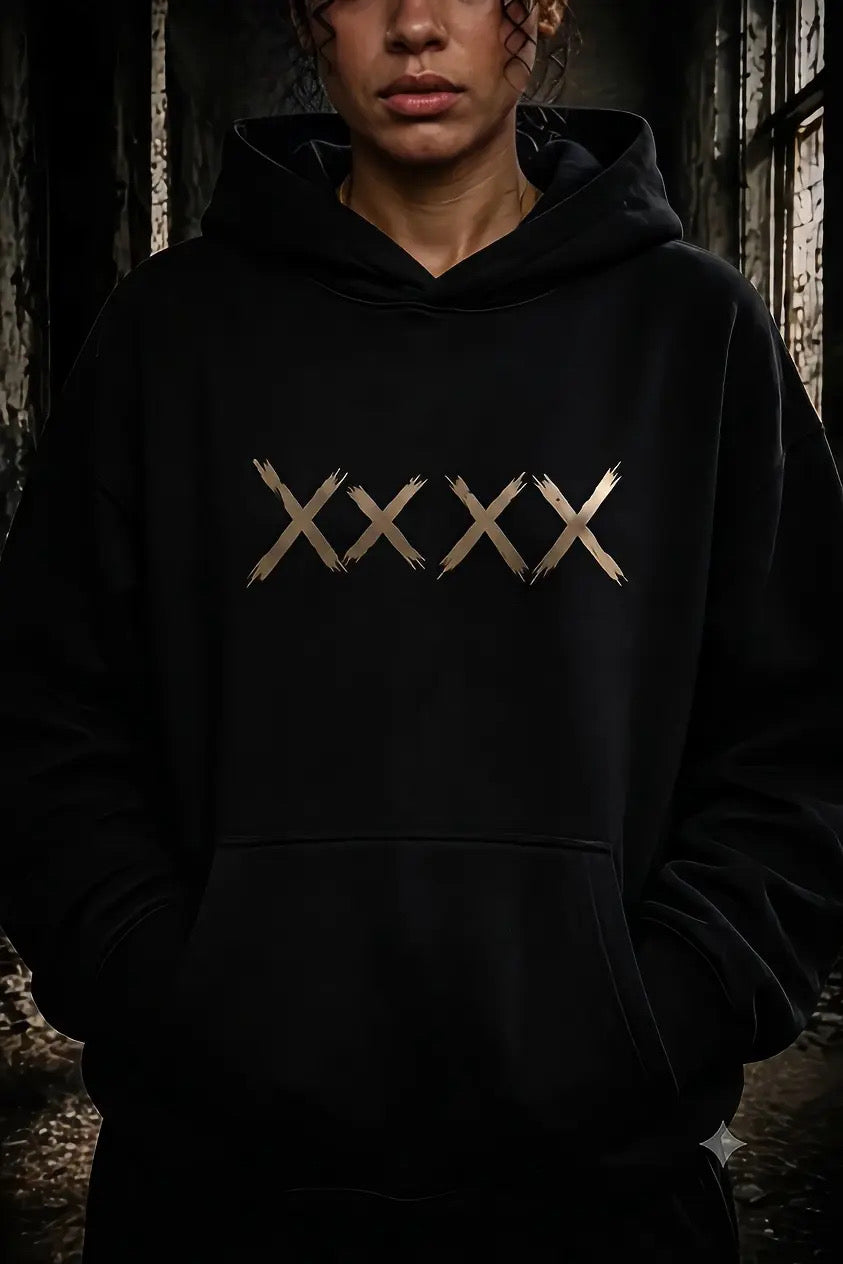 “Every Scar Left Something” Black Hoodie